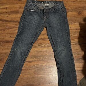 Women's Dark Blue Skinny Jeans